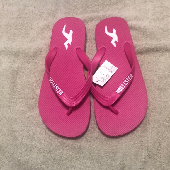 Hollister Women's Vibrant Pink Sandals - Picture 1 of 4